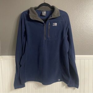 Blue Karrimor Quarter-Zip Pullover